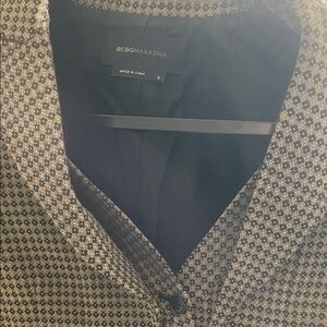 BCBGMaxAzria Geometric Print Blazer